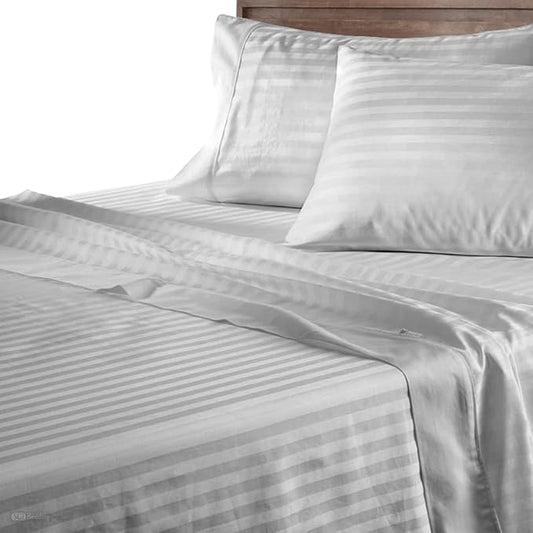 Lumorae Premium Queen Size Bedsheet (90" x 100") 300 TC