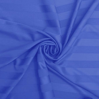 Royal Blue Plain Premium King Size Bedsheet (108" x 108") - 400 TC