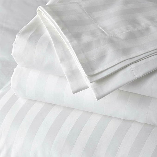 Off White Premium King Size Bedsheet (108" x 108") 300 TC