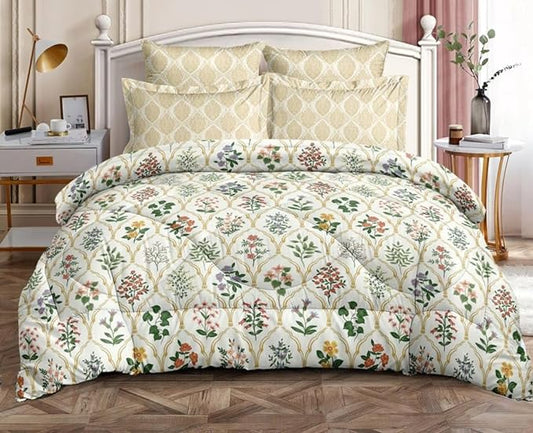 Vionisse Premium Queen Size Bedsheet (90" x 100")  400 TC