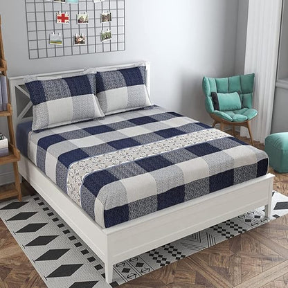 Belisrae Premium King Size Bedsheet (108" x 108")