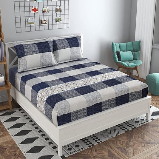 Belisrae Premium King Size Bedsheet (108" x 108")