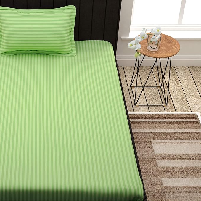 Ventoriah Premium Queen Size Bedsheet (90" x 100") 300 TC