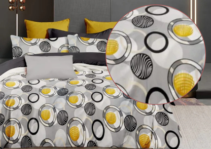 Plenora Premium King Size Bedsheet (108" x 108"): 400 TC