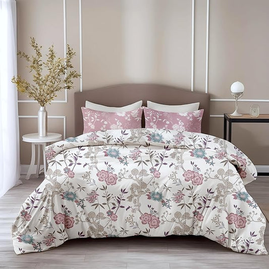 Calerra Premium Queen Size Bedsheet (90" x 100") 300 TC