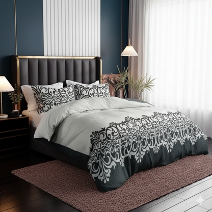 Brisoria Premium Queen Size Bedsheet (90" x 100")- 300 TC