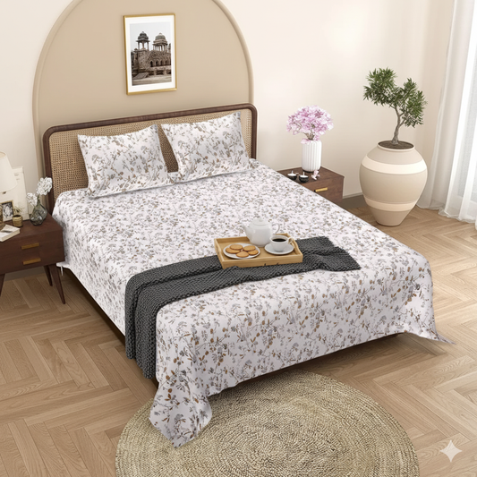 Raagmala Jaipuri Block Print - 400 TC - King Size (108 x 108)