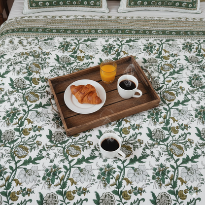 Khaas Jaipuri Block Print - 400 TC - King Size (108 x 108)