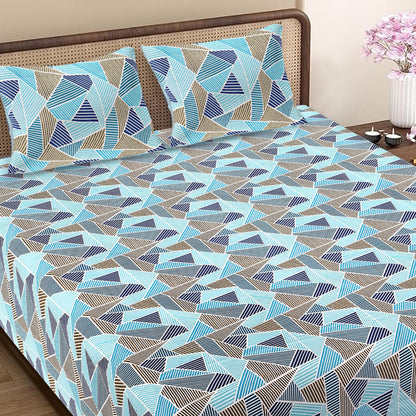 Mehfil Jaipuri Block Print - 400 TC - King Size (108 x 108)