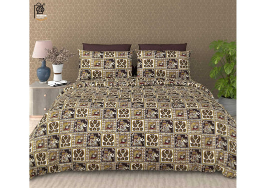 Bellessa Premium Double Bedsheet (90" x 100") - 300 TC