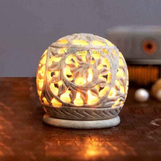 Tea Light Holder (Handcrafted Soapstone)