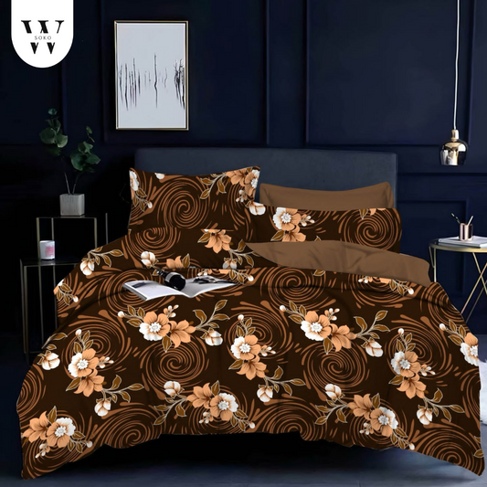 Avelora Premium Double Bedsheet (90" x 100") - 300 TC
