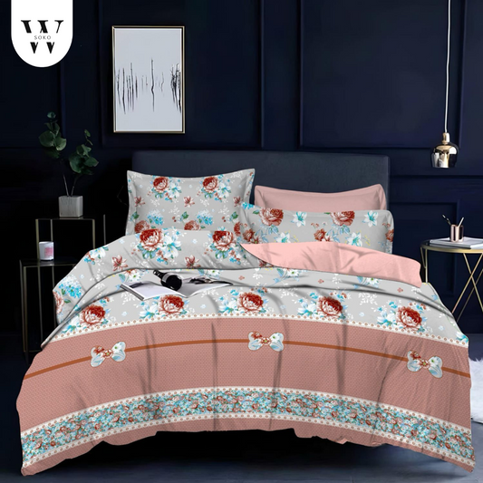 Belloria Premium Double Bedsheet (90" x 100") - 300 TC