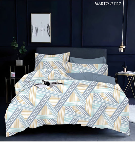 Solvanna Premium Queen Size Bedsheet (90" x 100") 300 TC