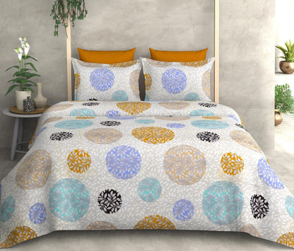 Belmora Premium Queen Size Bedsheet (90" x 100") 300 TC
