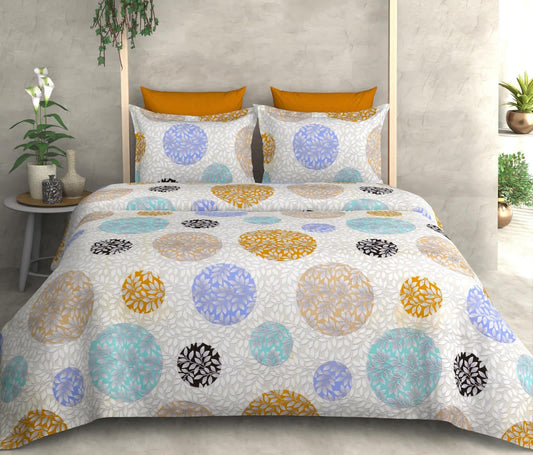 Belmora Premium Queen Size Bedsheet (90" x 100") 300 TC