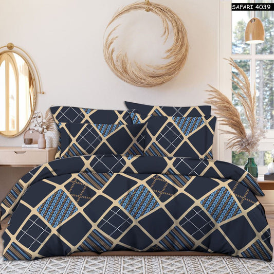 Beloriah Premium Queen Size Bedsheet (90" x 100") 300 TC