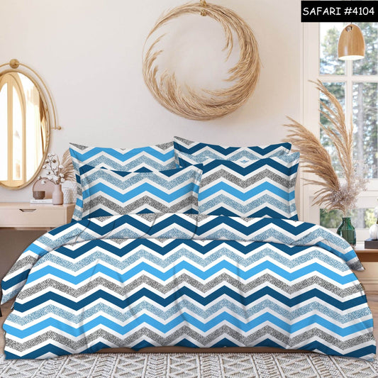 Felanisse Premium Queen Size Bedsheet (90" x 100") 300 TC