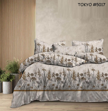 Enrivra Premium King Size Bedsheet (108" x 108") 400 TC