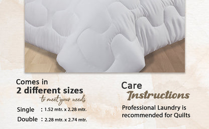 Harmoné Premium All Weather Single Quilt/Comforter